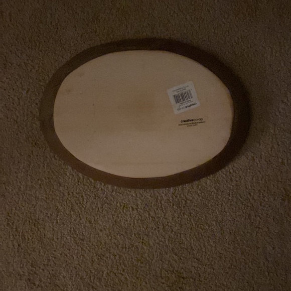 Creative CoOp Stoneware Oval - Picture 2 of 3